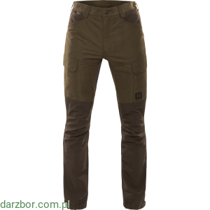 HARKILA Spodnie SCANDINAVIAN Willow Green/Deep Brown