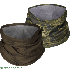 Komin SEELAND 2-PAK NECK GAITER  pine green/InVis green 
