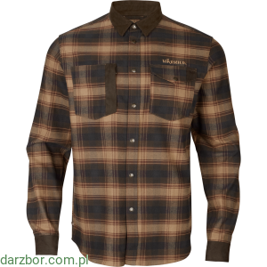 Koszula Harkila AIVAK SHIRT L/S Burgundy