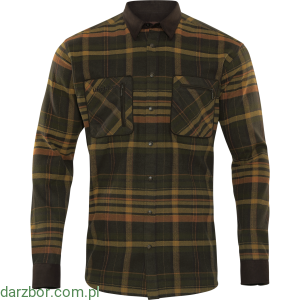 Koszula Harkila Pajala willow green/brown