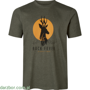 Koszulka SEELAND Buck Fever t-shirt green S/S