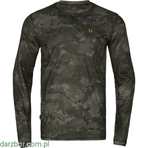 Koszulka Harkila NOCTYX Camo Black L/S T-shirt