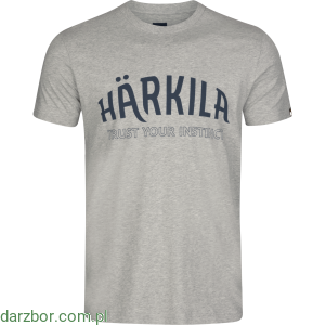 Koszulka Harkila Modi Melange S/S T-shirt Gray