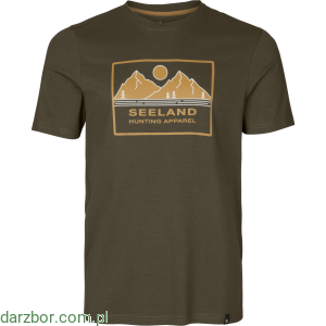 Koszulka SEELAND Kestrel t-shirt Grizzly Brown