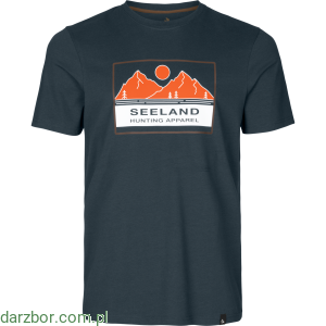 Koszulka SEELAND Kestrel t-shirt Dark Navy