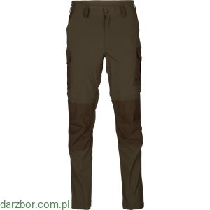  Spodnie SEELAND z odpinanymi nogawkami Birch Zip-Off Pine Green/Demitasse Brown 