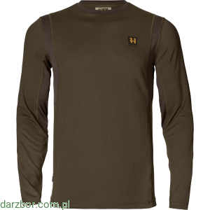 Koszulka Harkila Forest Hunter L/S Hunting Green/Shadow Brown