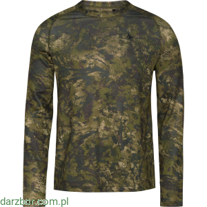 Koszulka Seeland Active Camo L/S InVis green