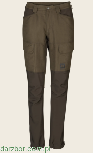 Spodnie damskie Harkila Scandinavian Willow Green/Deep Brown