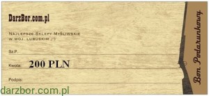Bon Podarunkowy 200 PLN